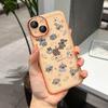 Adecuado para iPhone 16/15Pro Funda para teléfono Apple 14Pro Max Simple 13Pro Lindo cachorro leyendo