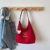 Bolso de Hombro de Gran Capacidad para Mujer, Bolso Tote de Lona Elegante, Bolso Casual Diario para Viajar, Compras, Estilo Relajado para Clase