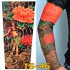 Spot esportes tatuagem manga flor braço tatuagem poliéster protetor solar manga braço Coreia ciclismo gelo seda manga atacado
