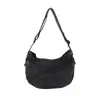 Bolso nuevo de denim tipo dumpling para mujer, bolso versátil de gran capacidad para hombro y cruzado, bolso vintage lavado para el día a día, bolso bandolera