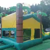 Parque de Juegos Inflable Selva Verde, Castillo Inflable Comercial para Puestos en Plazas, Suministro Directo desde Fábrica de Impresión Digital