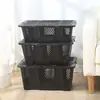 Cestas para Recolección y Transporte de Frutas, Cestas para Bayas, Cajas, Huacales, Cestas Reutilizables para Transporte de Uvas con Tapas, Cestas para Verduras, Cestas de Plástico