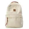 Mochila de Pana para Mujer Simple de Gran Capacidad Bolsa para Estudiante de Secundaria Mochila Retro de Escuela Secundaria Americana Bolsa para Computadora