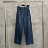 Mute Jeans Casuales de Tiro Alto Lavado Vintage Scimitar Moda Coreana Dongdaemun para Mujer Otoño 2025
