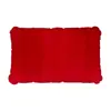 Artefacto para siesta de oficina Portátil Ecológico Engrosado Simple Color Puro Terciopelo Multifuncional Viaje Respaldo Almohada Inflable