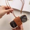 Soporte para Gafas de Sol Estilo Cool de Playa de Verano Portátil Colgante Tipo Cuello Fuerte Magnético Soporte para Gafas Universal para Exterior Soporte para Sombrero de Sol
