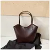 Comercio Exterior Lujo Ligero Retro Bolso Grande Nuevo Moda Mujer Estilo Coreano Nicho Bolso Tote Casual Viaje Diario Bolso de Hombro Único Debajo del Brazo
