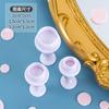 Adornos decorativos para tartas infantiles Super Beibei, populares en Internet, con pegamento suave, bola de pelo, sombrero y vestido de cumpleaños para bebé.