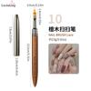 Pluma extractora de aguja de manicura de sándalo, pluma pintada profesional extremadamente fina, pluma francesa especial para fototerapia.