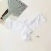 Comercio exterior europeo y americano sexy tanga de encaje completo talla grande chica rellenita exportación T pantalones ropa interior sexy caliente mujeres al por mayor