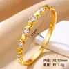 Pulsera de Acero Inoxidable Estilo Ins Europeo y Americano Chapado en Oro de 18 Quilates Forma de Corazón Moda Tendencia Cierre Superficie Lisa Incrustada con Diamantes Pulsera de Acero de Titanio para Mujer
