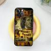 Funda de teléfono para iPhone 15, monedas de comercio exterior, humo de fuego