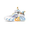 2026 Zapatos de Baloncesto Transpirables Unisex para Niños Deportes de Interior y Exterior Superficie de Cuero Antideslizantes Zapatos para Correr Venta al por Mayor Verano Transpirables