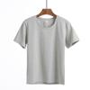Shopee roupas manga curta camiseta feminina 2020 nova versão coreana do solto gola redonda cor sólida top aceitar logotipo