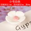 Funda para teléfono con gel de crema de flor de durazno, accesorios para el cabello, tarjetas para el cabello, llavero, colgante, pendientes, accesorios de bricolaje, material