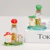 Nova Garrafa da Sorte Desenho Animado Fofo Pet Desejos Ornamento de Mesa para Casa Animal Pequeno Garrafa de Vidro Decoração de Armazenamento para Meninas
