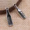 24x 6mm 0.8g plata antigua accesorios DIY material de colgante artículos de uso diario cerveza colgante de cerveza