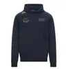 Moletom com Capuz e Zíper F1 Racing Team Comércio Exterior, Roupa de Trabalho Quente para Clube, Fornecimento Direto do Fabricante