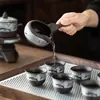 2026 Nuevo Modelo Juego de Té Automático de Arcilla Púrpura Set Caja de Regalo para Uso en Casa, Tetera de Cerámica Kung Fu Completa Regalo de Negocio