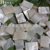 Natural Colorido 14*20mm Retangular Concha Fatias de Frutas Patch Fino Não Poroso Material Acessórios para Joias DIY