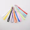 Lanyard Colorido para Taza de Agua de 17 cm Correa de Muñeca Simple Pura Colorida para Termo Correa de Muñeca de Nylon Cuerda para Walkie-talkie