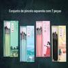 Wei Zhuang nylon lã tinta caneta estudante cabelo animal aquarela pintura caneta set arte pintura aquarela pintura caneta