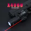 Lanterna Laser Infravermelha Pendurada de Nylon X400U Lanterna Tática G17 P1 Lanterna de Pistola de Brinquedo Sbal