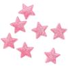 Estrela de cinco pontas relevo ultrassônico pó dourado amor grampo de cabelo infantil adorno acessórios coroa decoração acessórios de cabelo atacado