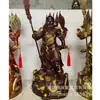 Cobre Puro Wuling Bandeira Guan Gong Estátua Escultura Guan Gong Fundição Fabricante Estátua de Cobre do Deus da Riqueza Guan Erye Ornamentos