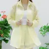 Ropa de Protección Solar de Verano para Mujer, Cárdigan Chaqueta Transpirable de Seda Helada con Protección UV, Nuevo Modelo 2026, Camisa Fina de Gasa de Manga Larga