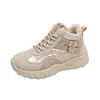 Zapatos de Invierno para Mujer 2026 Más Terciopelo Zapatos de Algodón Estilo Coreano Versátil Suela Gruesa Que Aumenta la Altura Engrosados Cálidos Botines Cortos Deportivos K5702