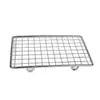 Suporte de Aço Inoxidável para Papagaio Plataforma de Pulo Rede Suporte Gaiola de Papagaio Mesa de Alimentação para Pequenos Animais Brinquedo Descanso Prancha de Pulo Peça de Rede