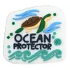 Encantos para Zapatos de Goma Suave Pvc con Tema de Reciclaje de la Tierra Ecológico Accesorios Transfronterizos Verdes de Caridad para Zuecos Hebillas de Zapatos para Armar al por Mayor