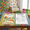 Compra directa transfronteriza de 10 hojas/paquete de pósteres para colorear con temática de dinosaurios, libros de dibujo educativos para niños, papel para colorear divertido