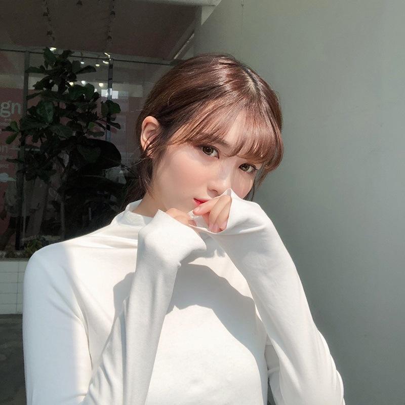 帮手主图-8031#t恤女长袖上衣韩版2018新款ulzza