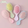 Peine de Cojín de Aire para Niños y Mujeres Lindo Portátil DIY Goma de Crema Peine de Cápsula de Aire Corazón de Niña Mini Peine Masajeador del Cuero Cabelludo Pequeño