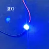 LEDs com Fios Diodos Emissores de Luz Lâmpadas de 5mm Sem Solda Luzes para Modelo Feito à Mão Experimento Científico Luzes Luminosas de Alto Brilho