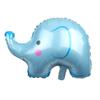 Nuevo globo de aluminio con forma de elefante, animal de dibujos animados, suministros para decoración de fiestas de cumpleaños de bebés.