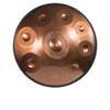 Tambor de mano de plato, tambor hueco, handpan, plato de mano, azul, 9 tonos, 10 tonos, 12 tonos, 440Hz/432Hz, plato de mano