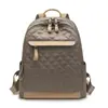Mochila Feminina 2025 Nova Moda Primavera e Verão Portátil Estilo Coreano Mochila Escolar Estudante Mais Fácil de Combinar Mochila Leve com Diamantes