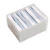 Caja organizadora divisoria artifacto de almacenamiento de ropa para pantalones plegable de tablero de PP caja de almacenamiento transparente para armario de noche de dormitorio