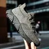 Nuevos Zapatos Deportivos de Suela Gruesa para Hombre de Primavera y Verano, Parte Superior Fly-Knit, Zapatos Casuales Modernos, Zapatos Casuales de Caña Baja, Zapatos para Hombre