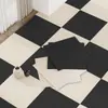 Alfombra Autoadhesiva sin Pegamento para Oficina, Dormitorio, Sala de Estar, Cama para Gatear Mascotas, Cobertura Total Cuadrada Antideslizante, Alfombrilla de Piso de Empalme, Terciopelo