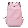 Mochila Casual de Gran Capacidad Estilo Mori Ins Estilo Coreano Color Sólido Combinable Mochila Escolar para Estudiantes de Secundaria y Preparatoria con Logotipo Impreso Personalizado