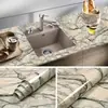 Adesivos de parede de mármore cozinha banheiro à prova d'água à prova de óleo renovado papel de parede autoadesivo armário mesa de trabalho armário de mesa papel de parede autoadesivo