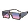 JH5004 Outu Nuevas Gafas de Sol de Moda Punk Rock de Lado Estrecho Venta al por Mayor Transfronteriza Gafas de Sol para Hombres y Mujeres