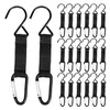 Accesorios de Viaje Hebilla Negra de Escalada Correa de Nailon Cordón Gancho para Bolsa de Béisbol Estante de Almacenamiento Multifuncional Colgante