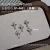 Joyería para Uñas Aleación Circonita Cuervo Corazón Cruz Diamante Pila Retro Oscuro Accesorios Decoración de Uñas con Circonita