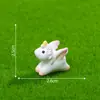 Micro paisaje de hadas, pastel de hadas, pequeños adornos románticos, cielo estrellado, unicornio, lindo animal, artesanía de resina, colgante