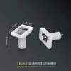 Accesorios para tapa de inodoro pernos de fijación hebilla tornillos tapa de inodoro cubierta de expansión piezas bloqueo arriba y abajo plástico
